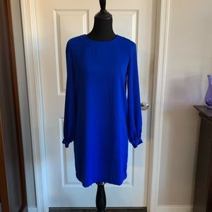 Blue Sheath Dress